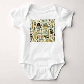 Egyptiskt resetema, sömlös utformning av mönster. t shirt