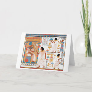 Egyptiskt Royal Design Kort
