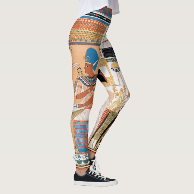Egyptiskt Royal Design Leggings (Höger)