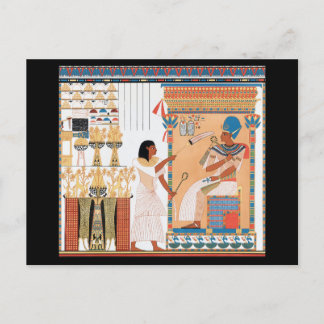 Egyptiskt Royal Design Postcard Vykort