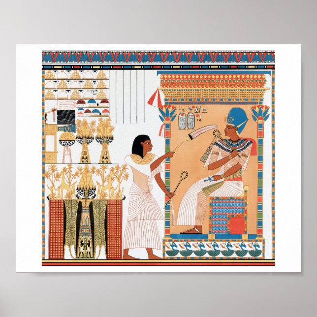 Egyptiskt Royal Design Poster (Framsidan)