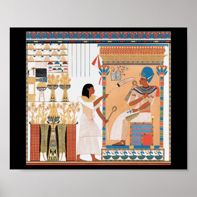 Egyptiskt Royal Design Poster (Framsidan)