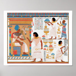 Egyptiskt Royal Design Poster