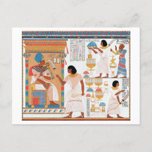 Egyptiskt Royal Design Vykort