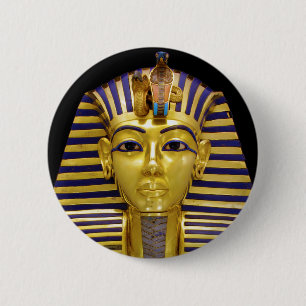 Egyptiskt Royal Golden Mask Knapp