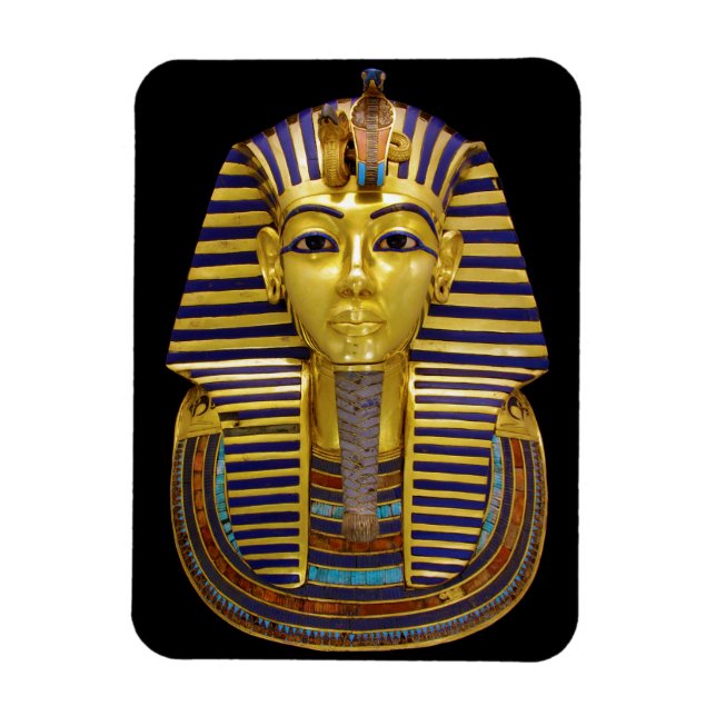 Egyptiskt Royal Golden Mask Magnet (Vertikal)