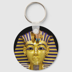 Egyptiskt Royal Golden Mask Nyckelring