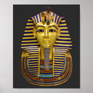 Egyptiskt Royal Golden Mask Poster