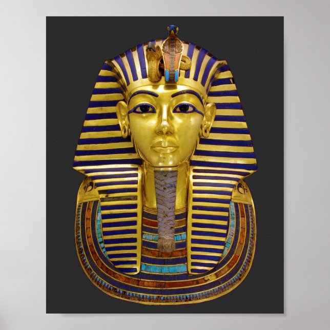Egyptiskt Royal Golden Mask Poster (Framsidan)
