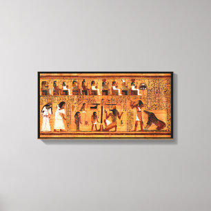 Egyptiskt Royal Papyrus Canvastryck