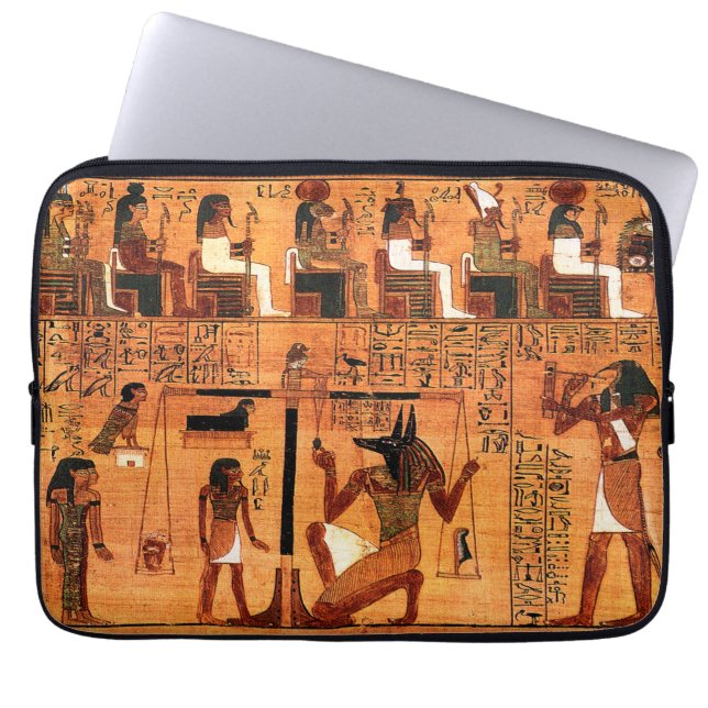 Egyptiskt Royal Papyrus Laptop Fodral (Framsidan)