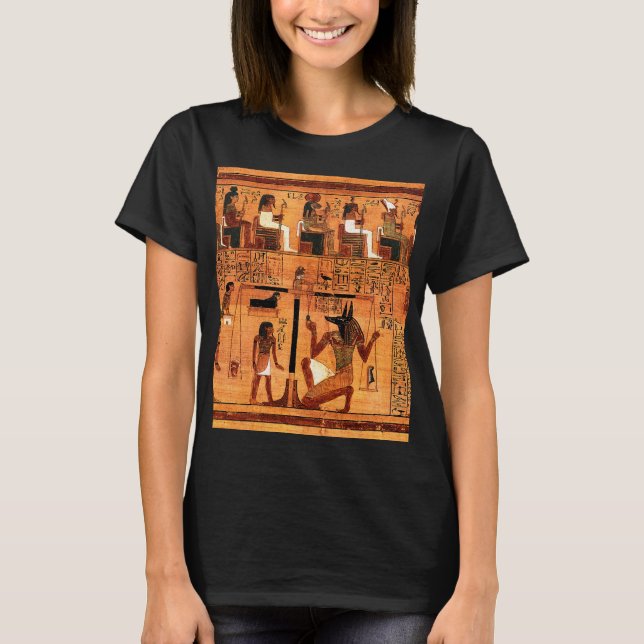Egyptiskt Royal Papyrus T Shirt (Framsida)