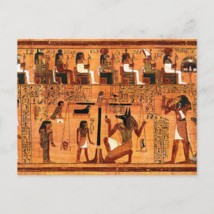 Egyptiskt Royal Papyrus Vykort
