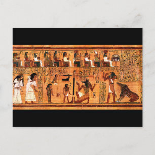 Egyptiskt Royal Papyrus Vykort