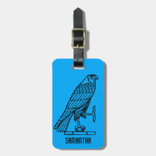 Egyptiskt symbol: Falk Bagagebricka