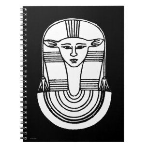 Egyptiskt symbol: Hathor Anteckningsbok