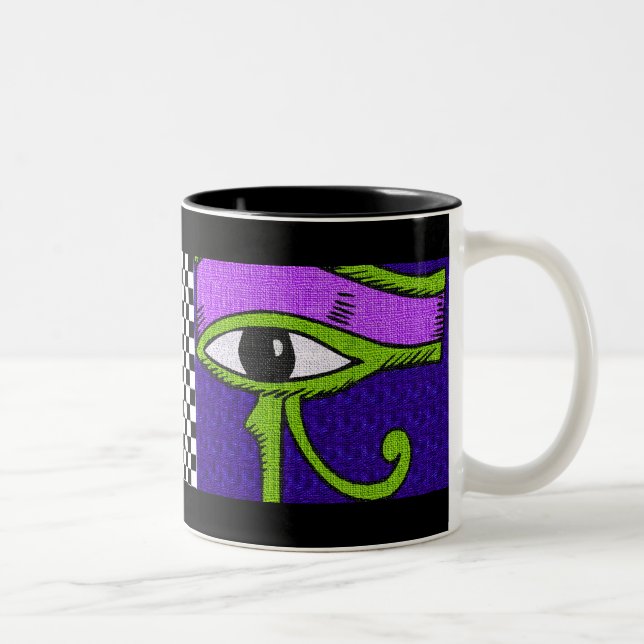 EGYPTISKT SYMBOL - KAFFEMUGG (Höger)