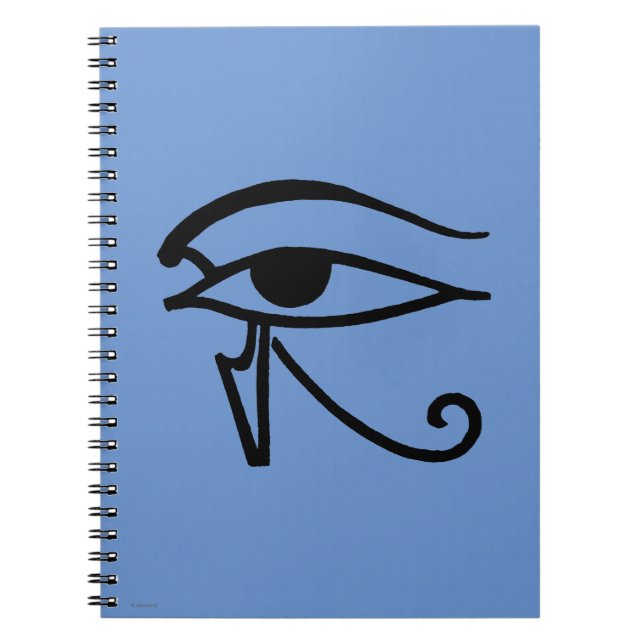 Egyptiskt symbol: Utchat Anteckningsbok (Framsidan)