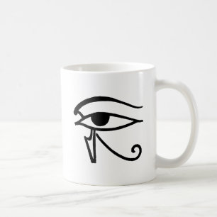 Egyptiskt symbol: Utchat Kaffemugg
