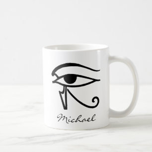 Egyptiskt symbol: Utchat Kaffemugg