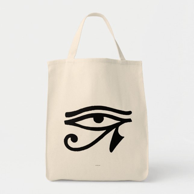 Egyptiskt symbol: Wedjat Tygkasse (Framsidan)