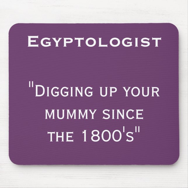 Egyptolog mousemat musmatta (Framsidan)
