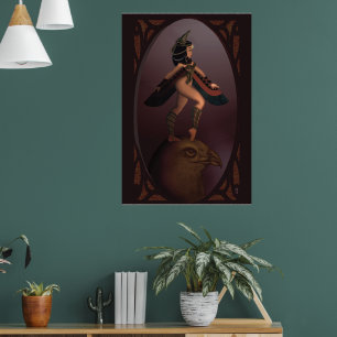 Egytisk MAAT - Anime-stil Poster