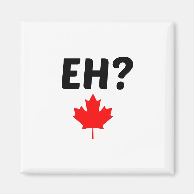 EH CANADA MAPPLE LÖV MAGNET (Framsidan)