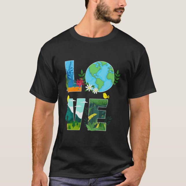 Eh Dag Kärlek T Shirt (Framsida)