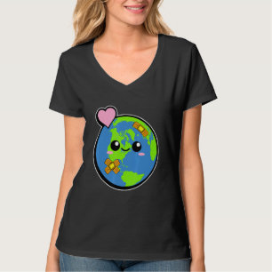 Eh Heal the Environment & Grönt Planet T Shirt