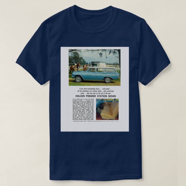 EH Holden Premier Wagon Graphic T Shirt (Design framsida)