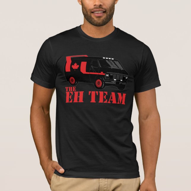 eh laget - allt hagel Kanada T Shirt (Framsida)