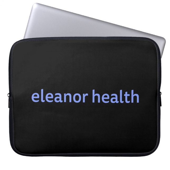 EH laptop sleeve svart (Framsidan)