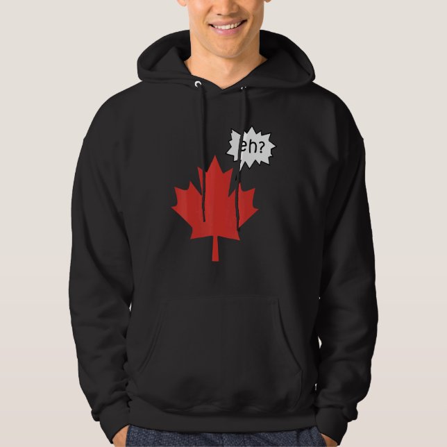 Eh Mable Löv Canadian Land Canada Hoodie (Framsida)