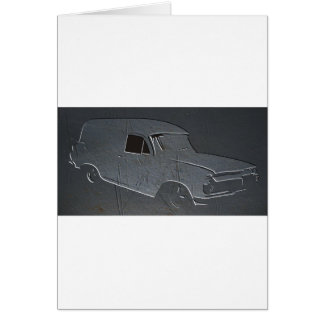 Eh-panelskåpbil Hälsningskort