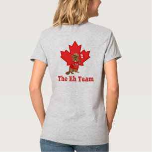 Eh Team Beaver - Back Art-version T-shirt