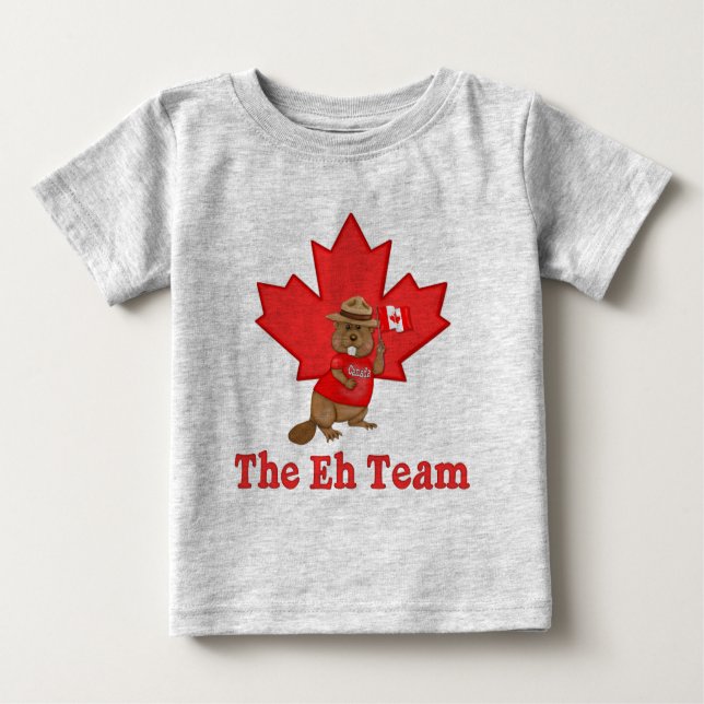 Eh Team Beaver T-shirt (Framsida)