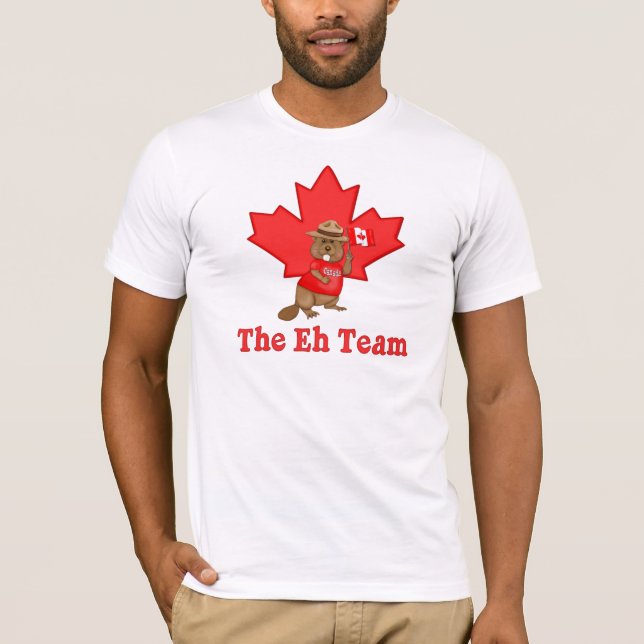 Eh Team Beaver T-shirt (Framsida)
