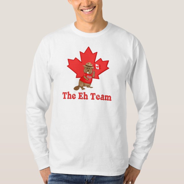 Eh Team Beaver T-shirt (Framsida)