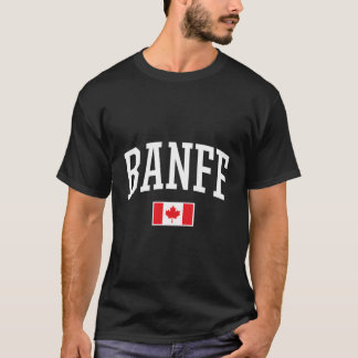 Eh Team Canadian Flagga Banff Canada T Shirt
