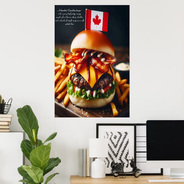 Eh Team Eats: Maple Bacon Magic 24x36 Poster (Hemmakontoret)