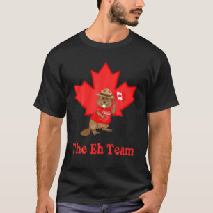 Eh Team Moose Mable Löv Canadian Funny Countr T Shirt