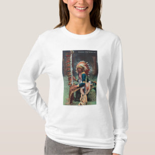 Ehankekle chef porträtt t-shirt