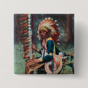 Ehankekle Chief Porträtt Knapp