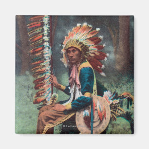 Ehankekle Chief Porträtt Magnet