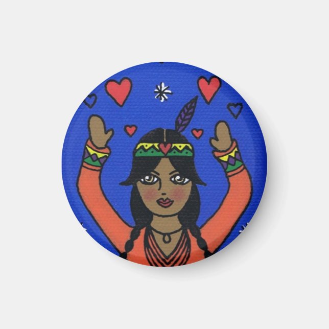 Ehawee propage l'kärlek (magnet) magnet (Framsidan)