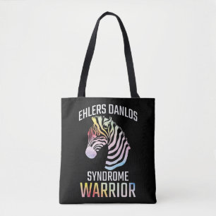 Ehlers Danlos Awareness Gift EDS Warrior Zebra Tygkasse