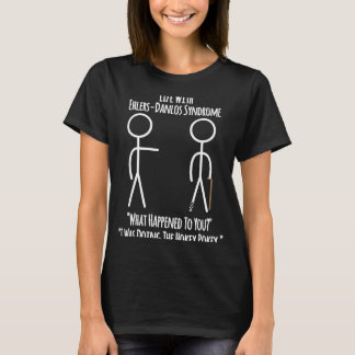 Ehlers Danlos Awareness Life with EDS Hokey T Shirt