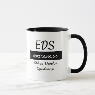 Ehlers-Danlos syndrom EDS medvetenhet Kaffe Mugg