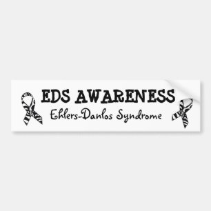 Ehlers-Danlos syndrome Awareness Bumper Sticker Bildekal